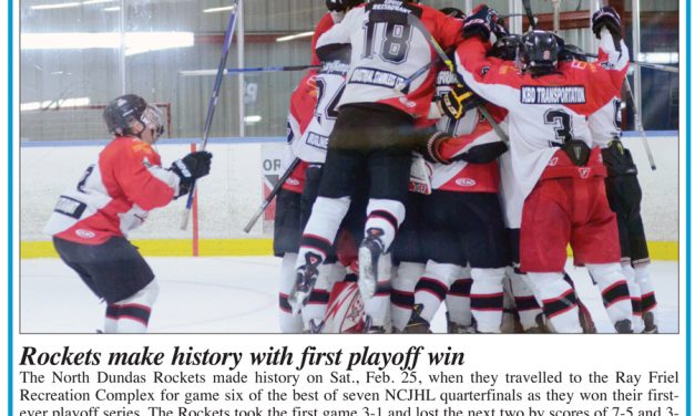 Rockets make history with first playoff win