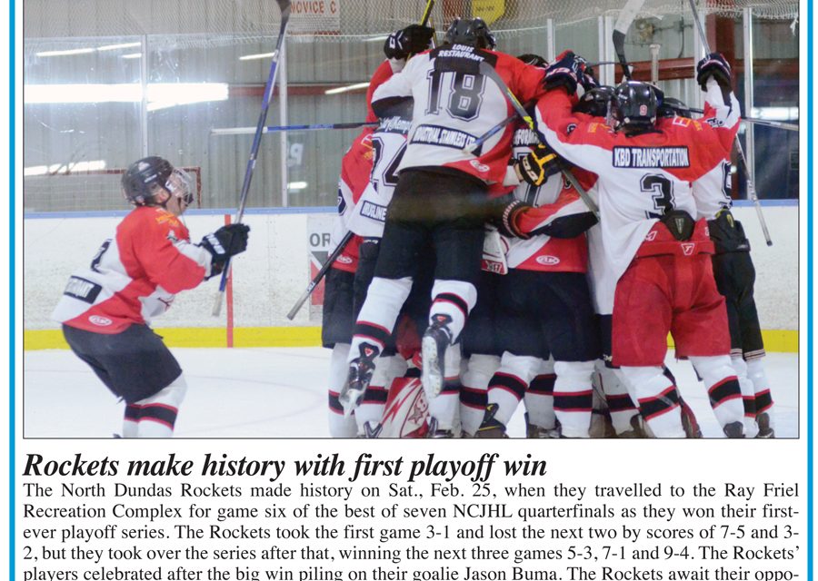 Rockets make history with first playoff win