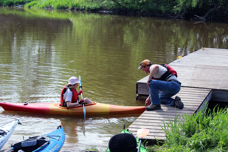 Fun in the sun for Chesterville Kayak Club Poker Run participants