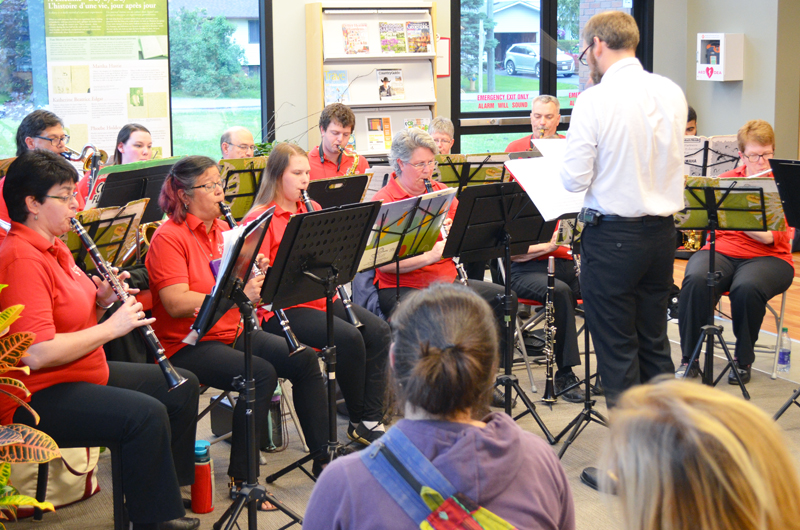 Band performs