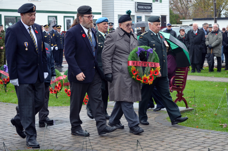 Remembrance Day services begin