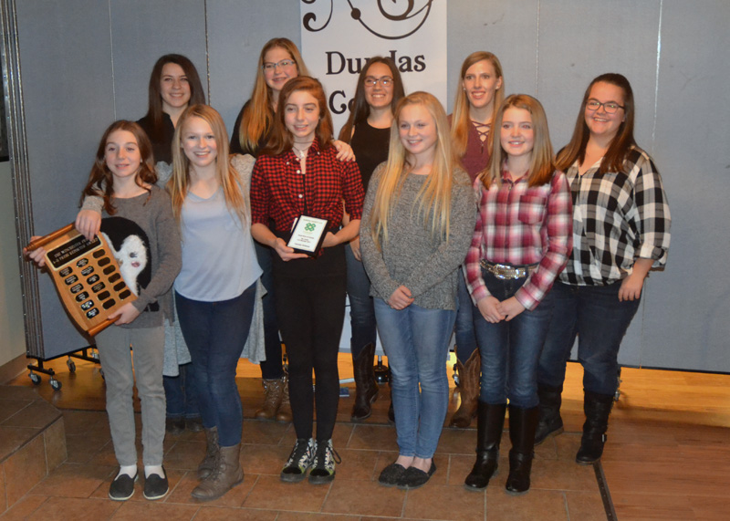 Dundas County 4-H celebrates 2017 award winners