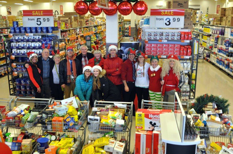 Local family shops till they drop for the House of Lazarus
