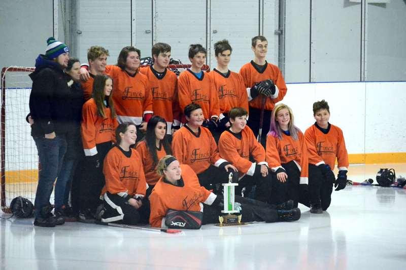 Broomball tournament excites in Finch