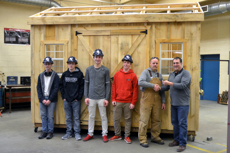 NDDHS students’ first shot at large-scale projects, look forward to skills competition