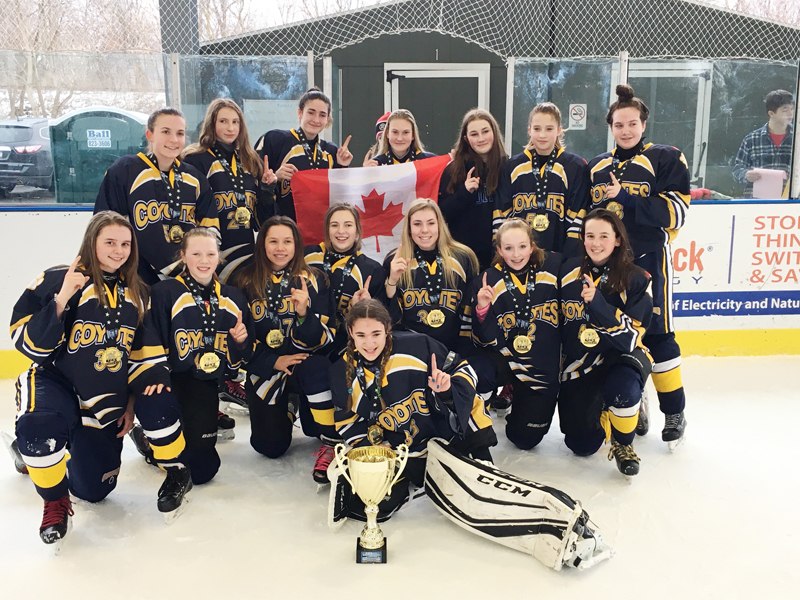 Bantam Coyotes win gold in U.S.