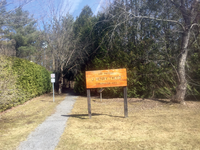 Spring improvements underway at SNC’s J. Henry Tweed Conservation Area