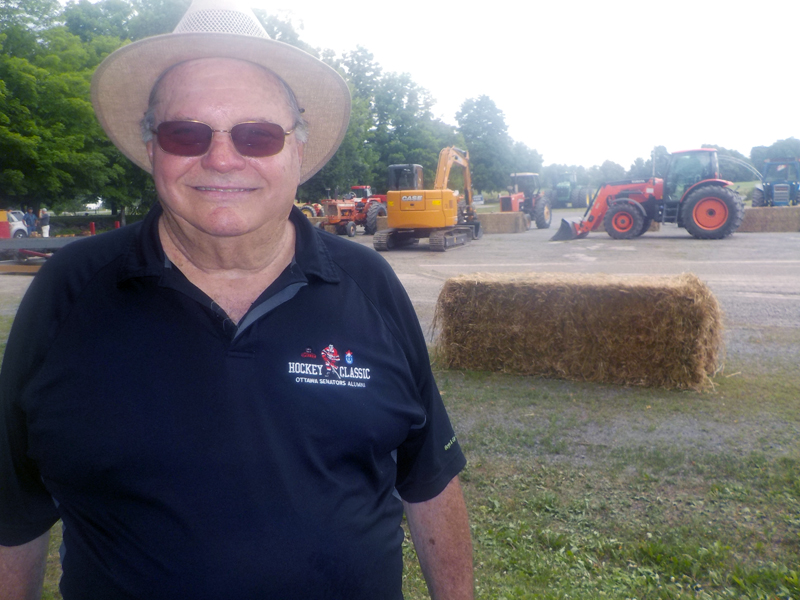 Living legend calls the shots at family tractor pull