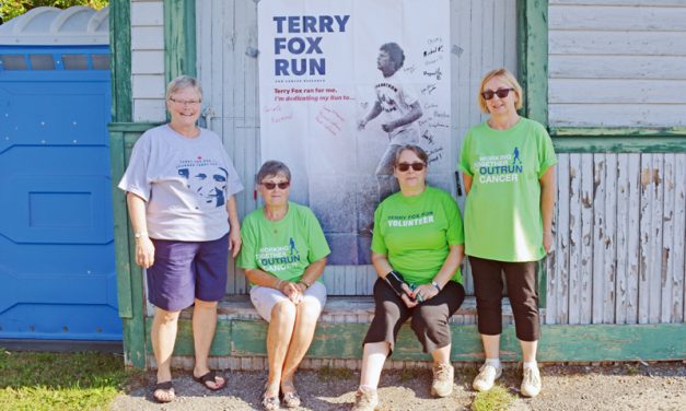 Lower numbers during high temperatures for 38th annual Terry Fox Run