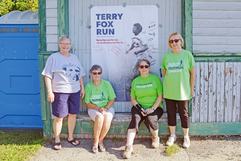 Lower numbers during high temperatures for 38th annual Terry Fox Run