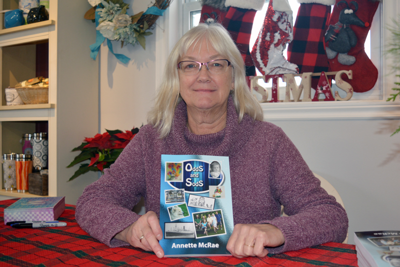 Local author writes first book