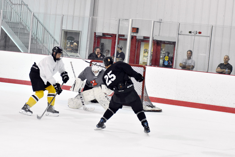 Hawks hit the ice for summer skate