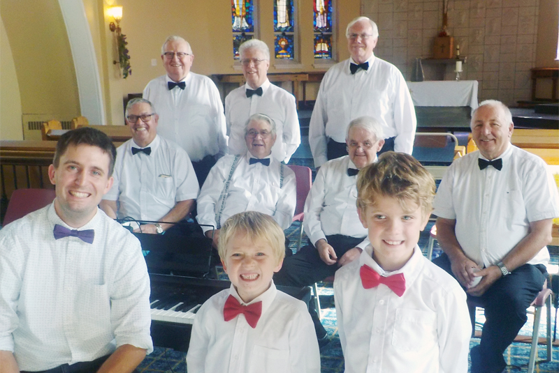 Russell Male Choir drops its average age