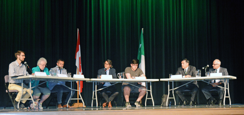 GPR candidates debate serious issues