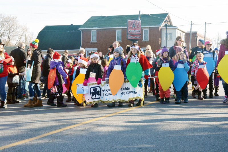 Parading around town