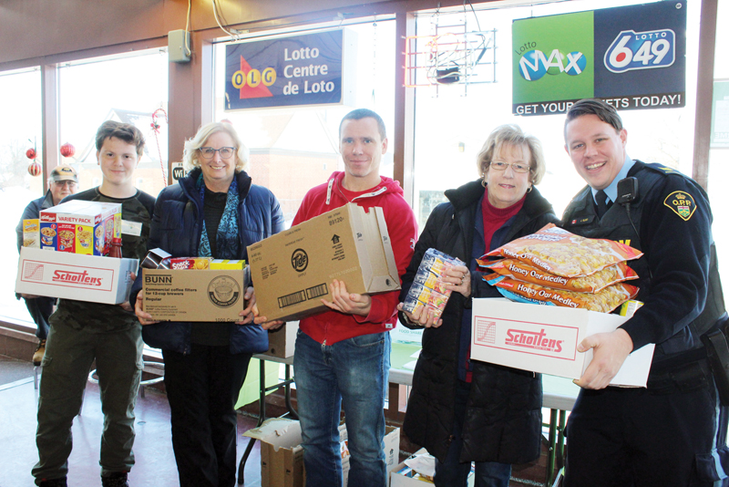 Successful Stuff a Cruiser with Food Drive