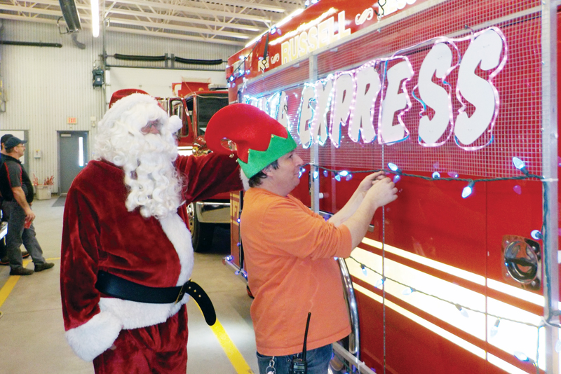 Russell’s Santa Express: Santa’s secrets