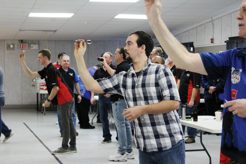 Winchester Legion hosts dart tournament