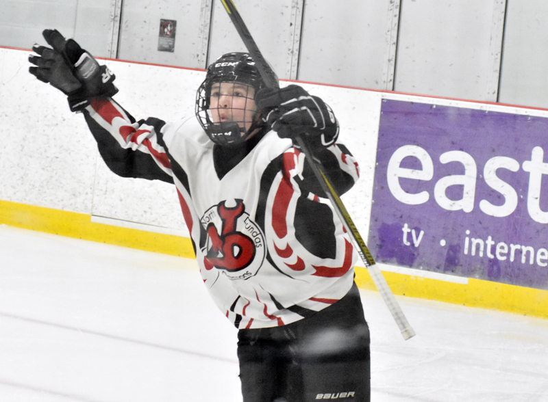 Peewee B Rep Demons oust Glens in two straight