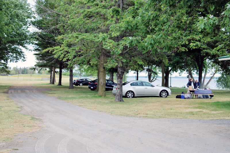 Parking problems at Morrisburg waterfront
