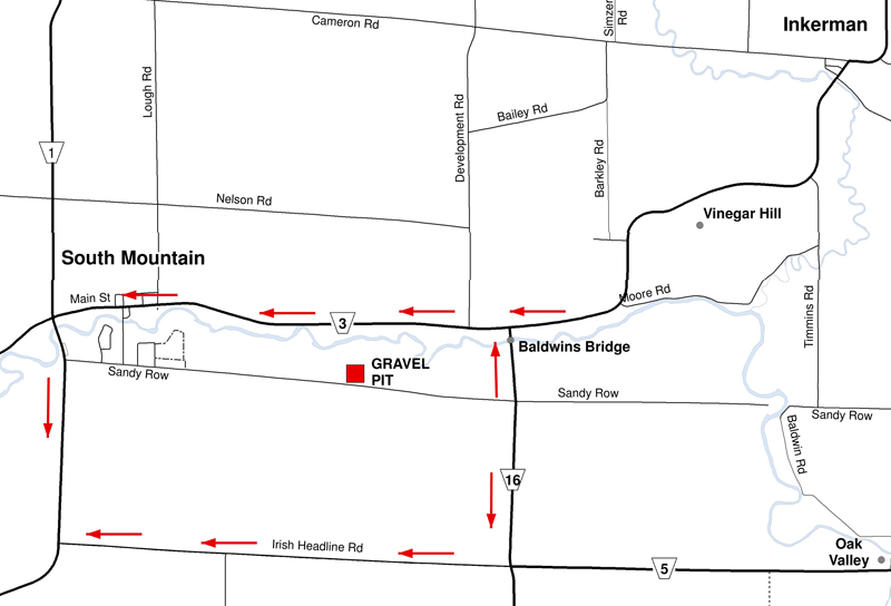 Heavy trucks banned from using Bridge Street in South Mountain