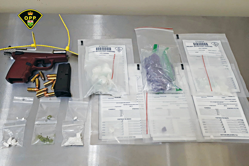 Russell County OPP lays drug and firearm charges