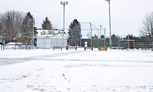 Getting ready to skate