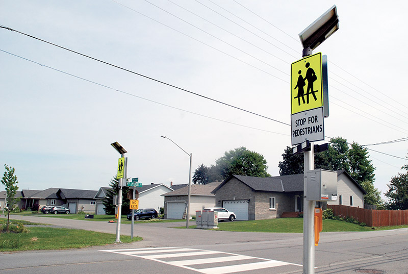 Winchester and Chesterville to upgrade pedestrian crosswalks