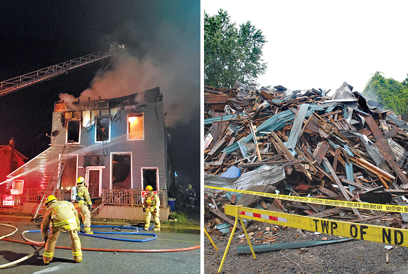 Kings Pizza destroyed in weekend fire