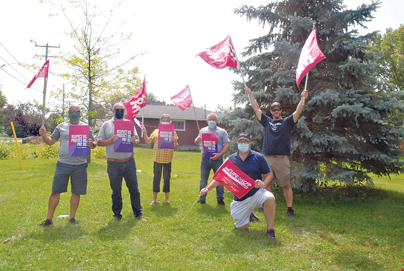 CUPE hold rally at WDMH
