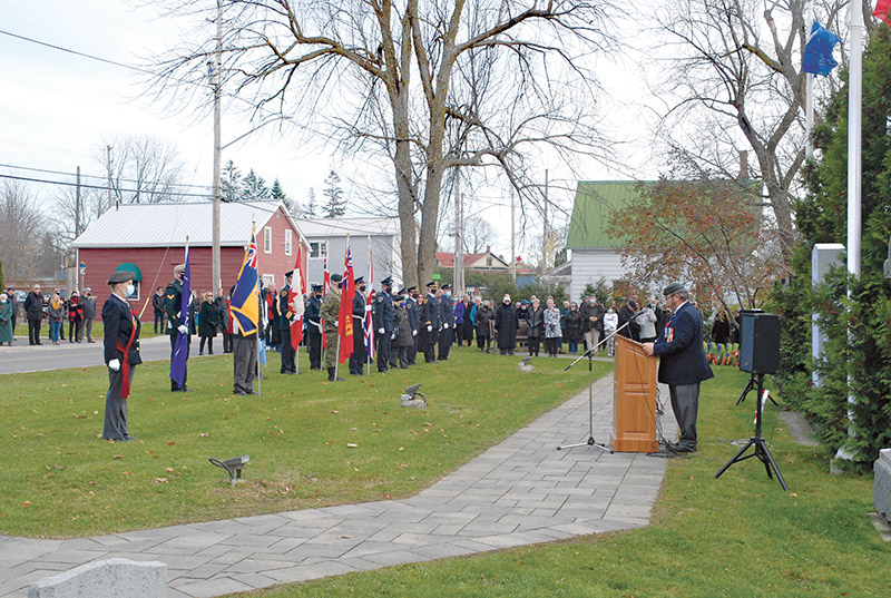 Chesterville Legion holds Remembrance Day ceremony