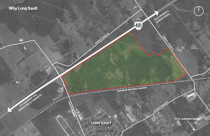 South Stormont gets overview of Long Sault Logistics Village project