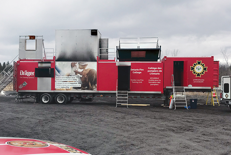 North Dundas’ firefighters gear up to train in Chesterville