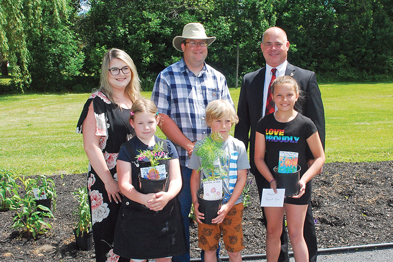 North Dundas opens Platinum Jubilee Pollinator Garden