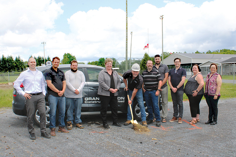 Ground-breaking ceremony – Moose Creek Rec Centre