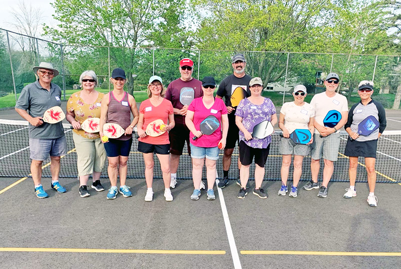 Pickleball is a fun way to stay active and healthy