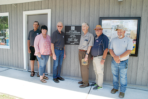 John D. Ross Airport building opened