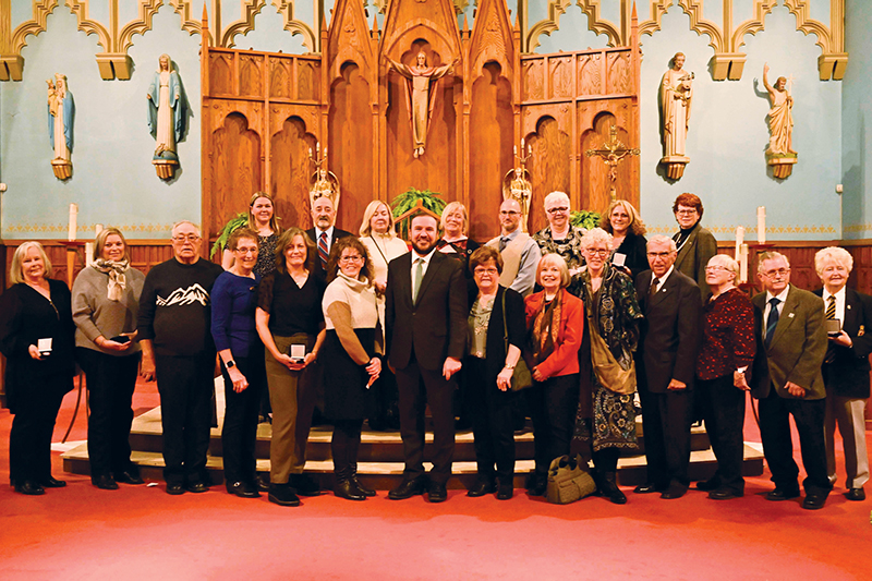 Local leaders receive Queen’s Platinum Jubilee Medallion