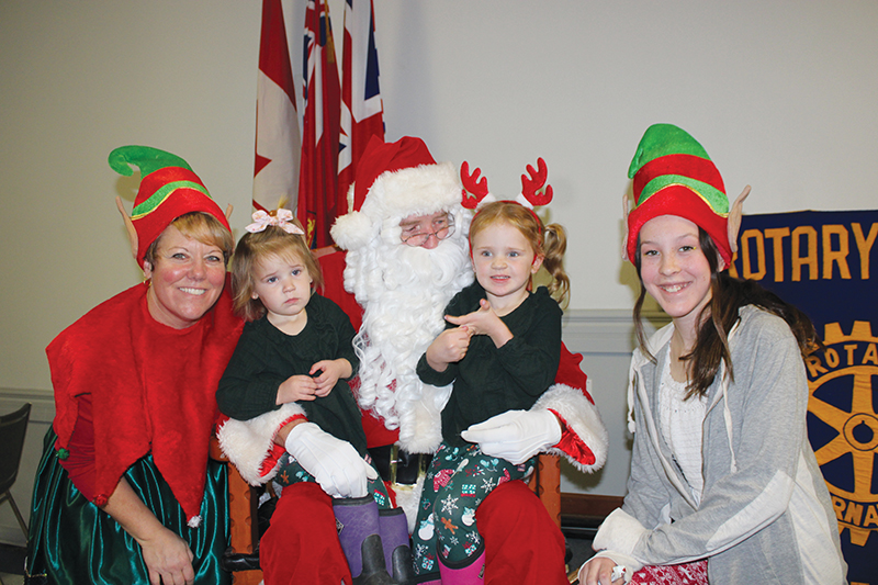 Rotary Club of Chesterville hosts Breakfast with Santa