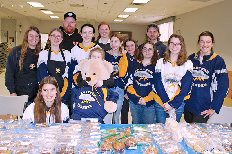 Eastern Thunder Broomball team off to the Nationals