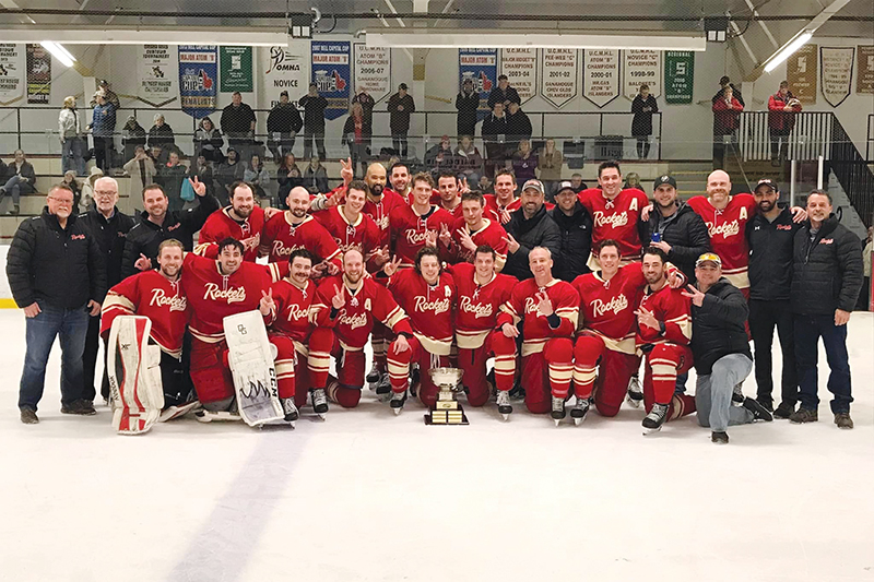 North Dundas Senior Rockets take EOSHL Championship