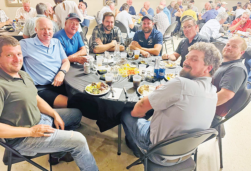 Celebrating men for Mountain Ag Society