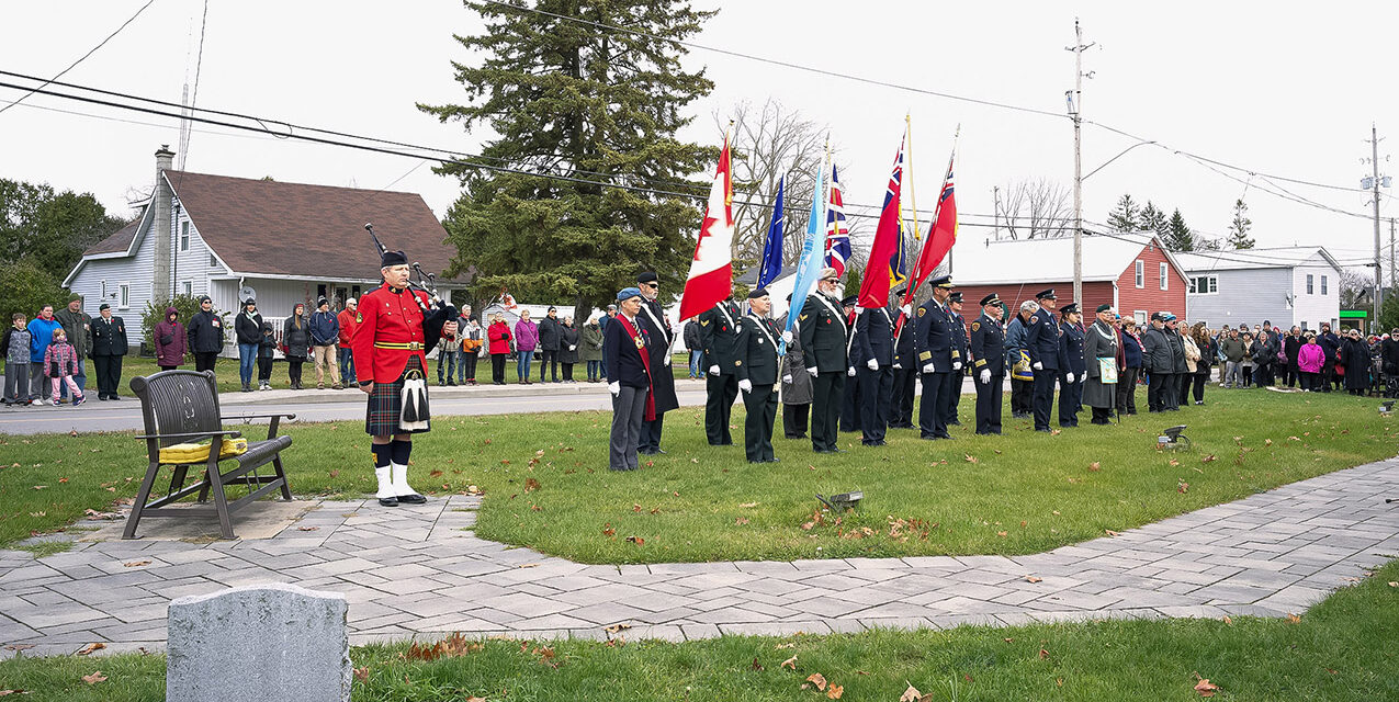 Chesterville remembers those who gave so much