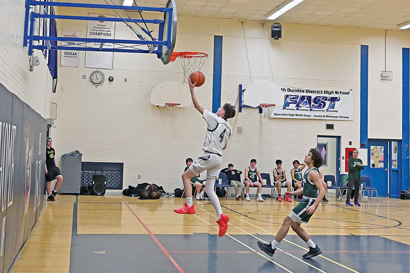 North Dundas secures first place in senior boys’ basketball
