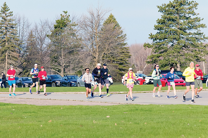 What a beautiful day for a run: 2024  St. Lawrence Marathon