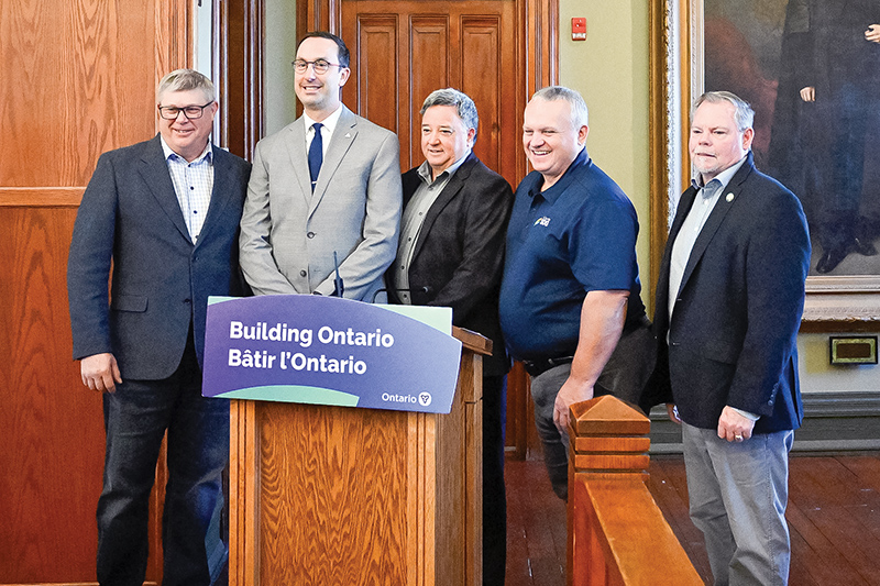 MPP Nolan Quinn announces funding for Critical Infrastructure in SDG