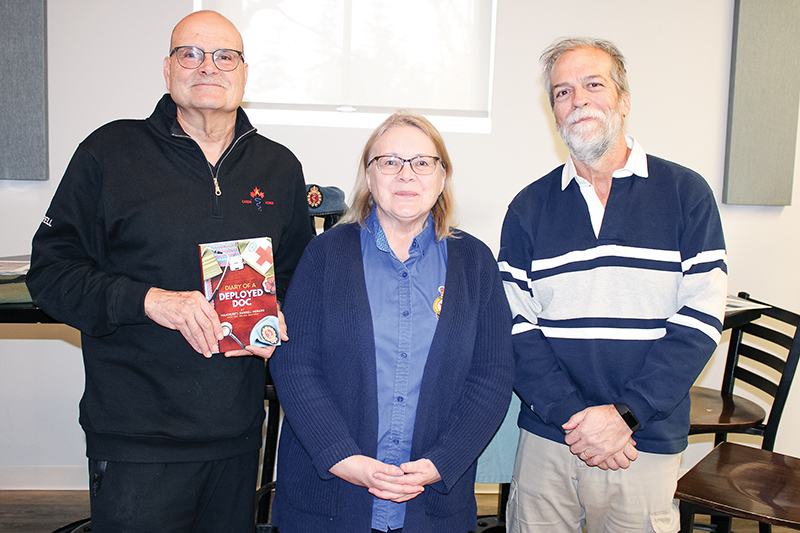 Russell Author launches his book