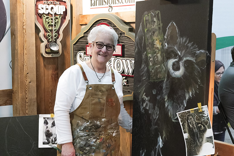 Multi-talented artist Noella Cotnam