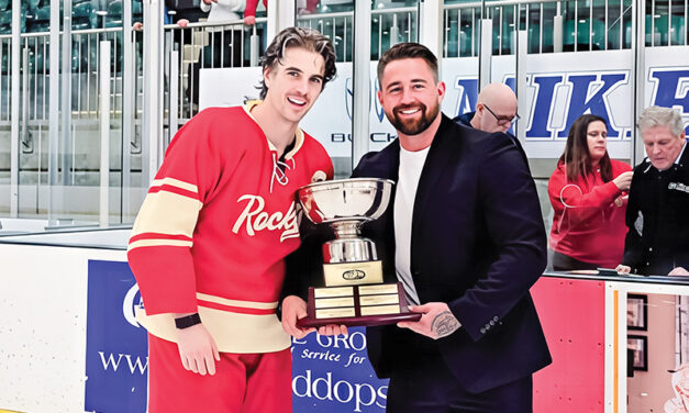 North Dundas Senior Rockets EOSHL Champs, third time in four seasons