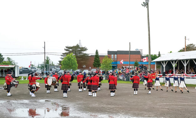 It would take more than rain to discourage fans of The RCMP Musical Ride in Metcalfe